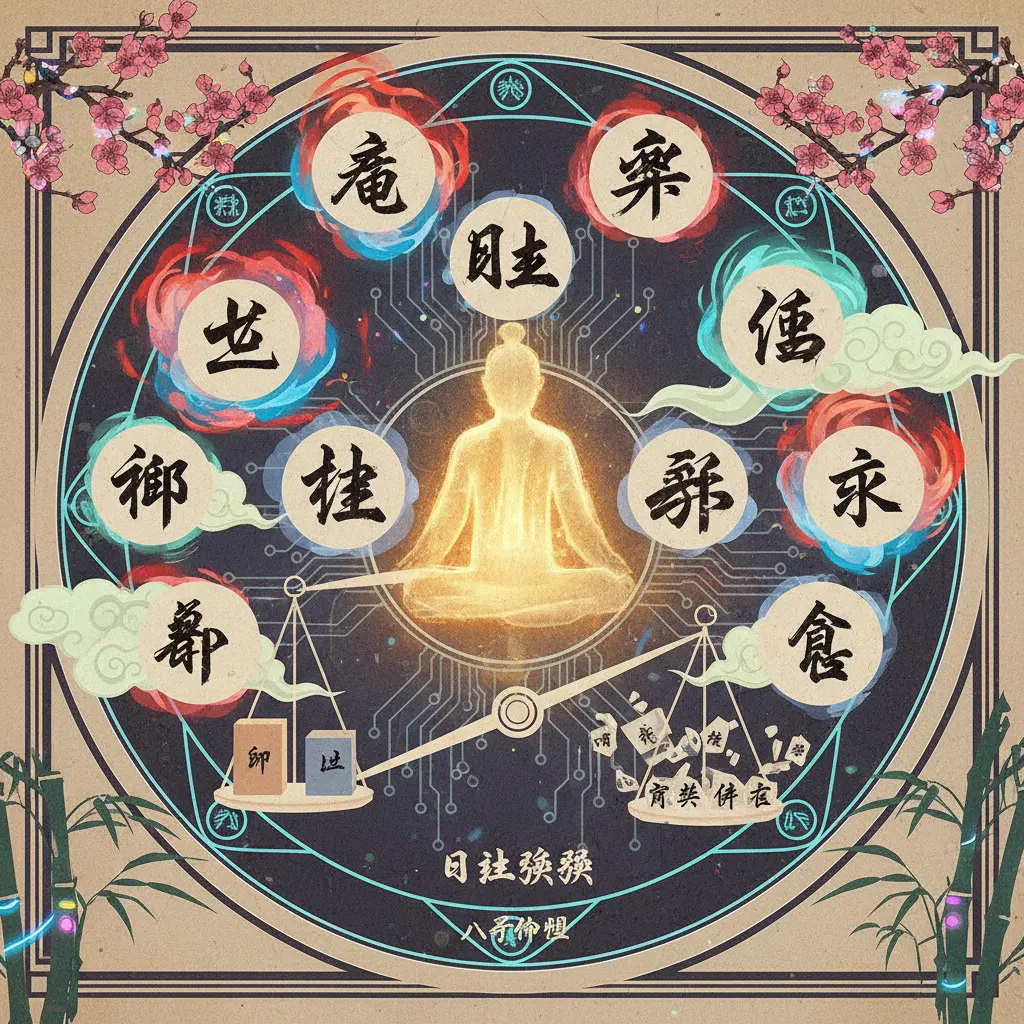 八字命盤 - 日主強弱