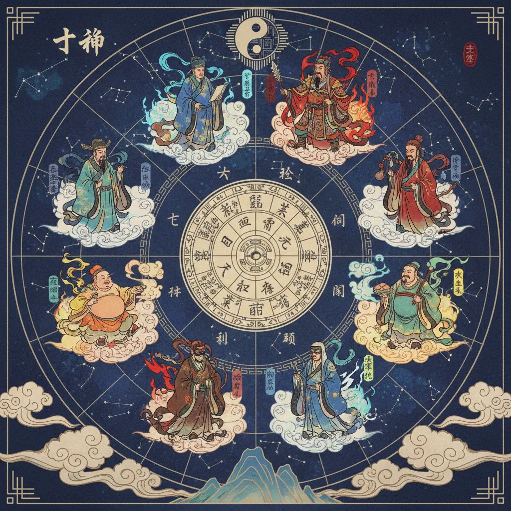 八字命盤 - 十神