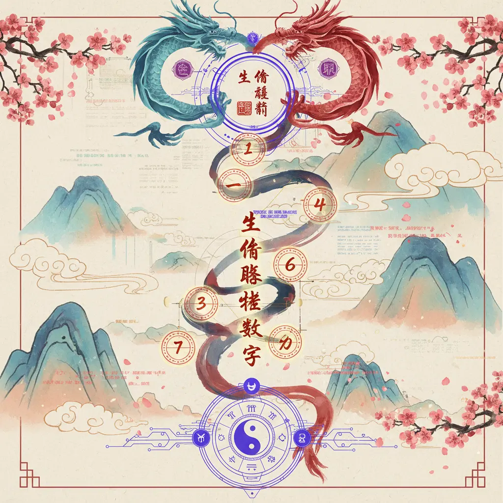 生命靈數配對 - 生命路徑數字