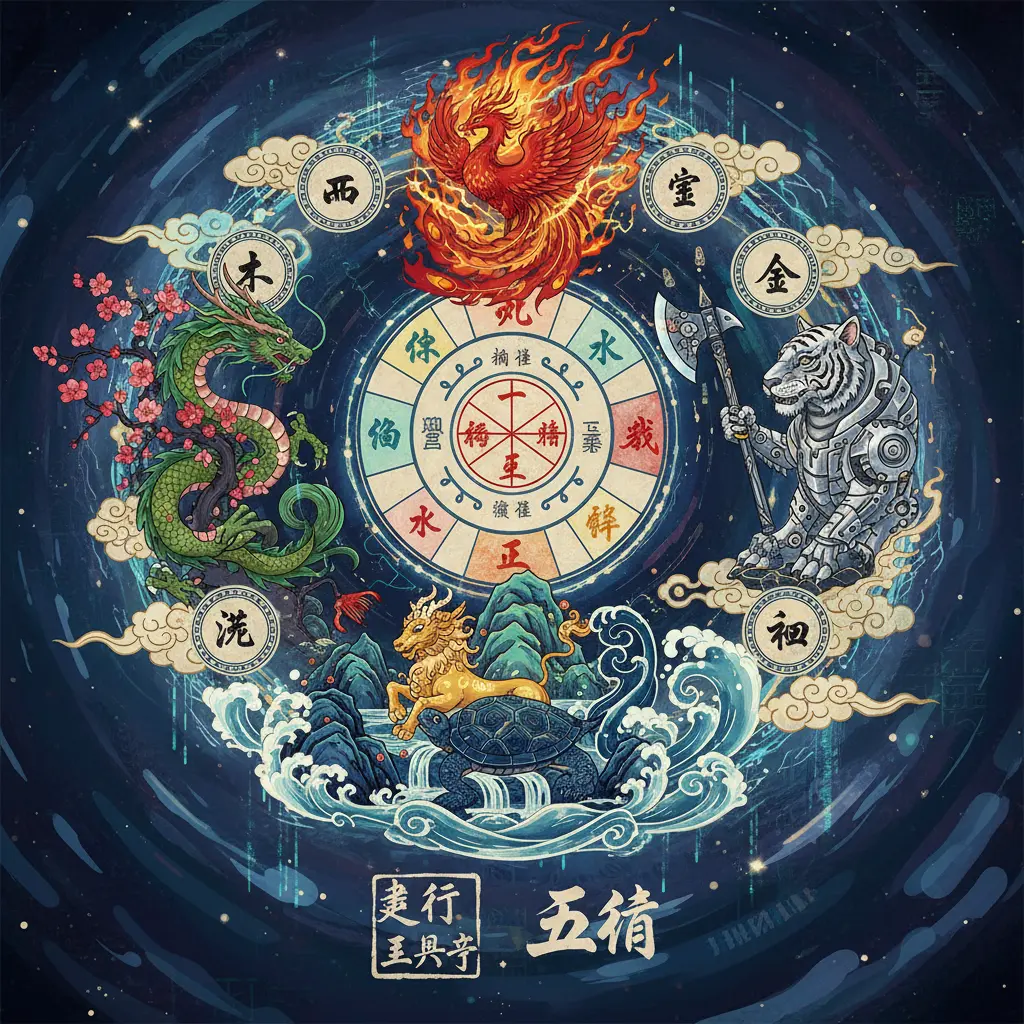 韋千里八字 - 五行