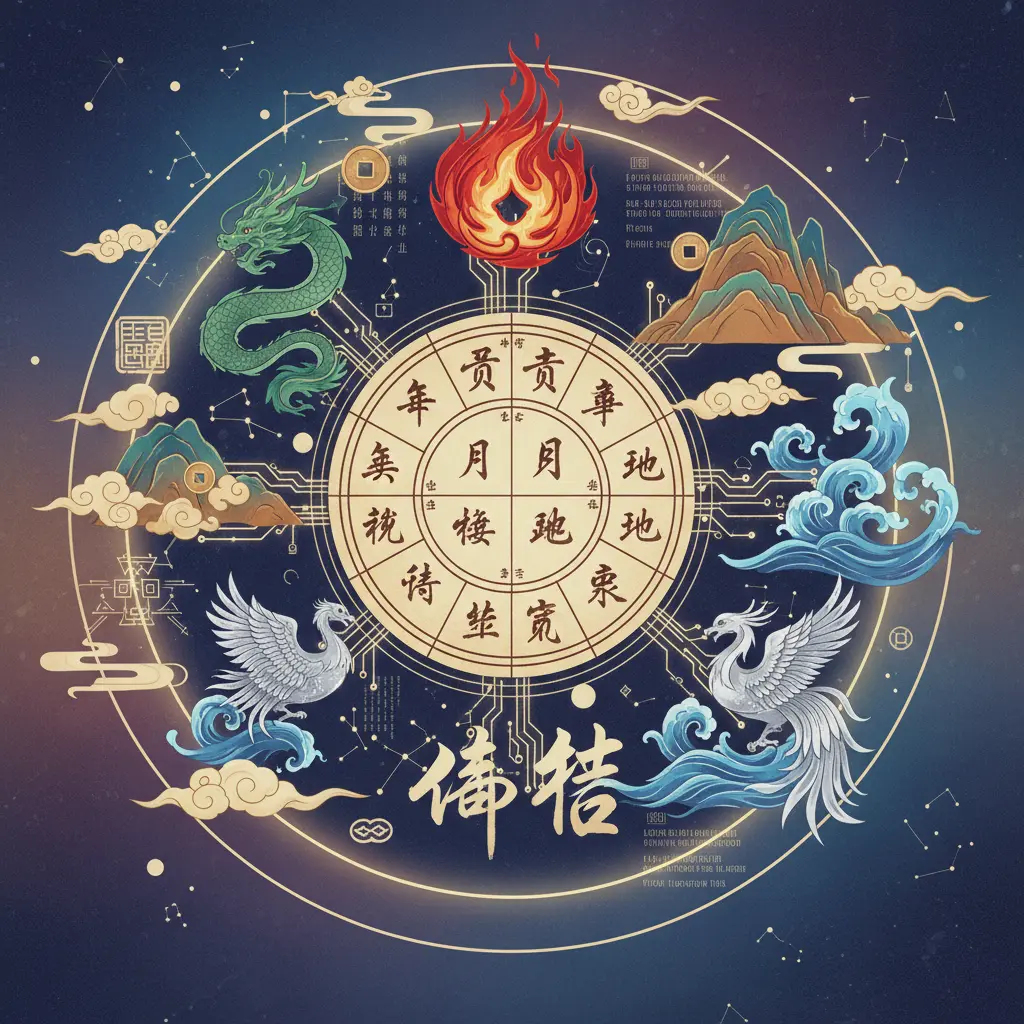 命格 - 八字命盤