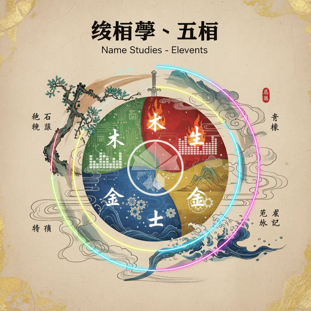 姓名學 - 五行