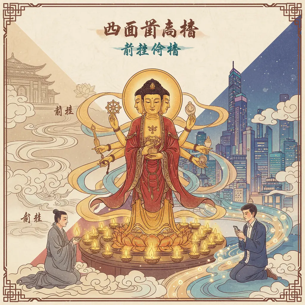 前世今生 - 四面佛點燈