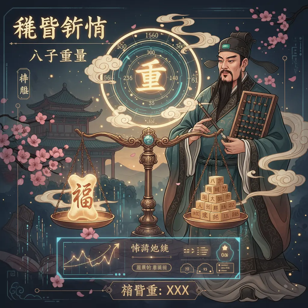 八字重量 - 稱骨算命